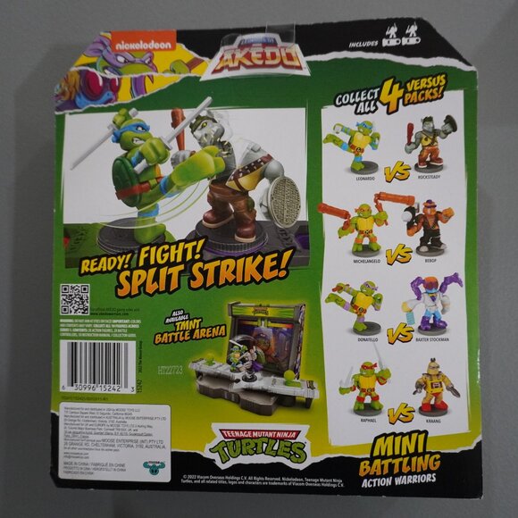 Legends of Akedo Teenage Mutant Ninja Turtles Mini Battling Warriors Pack - Picture 3 of 3